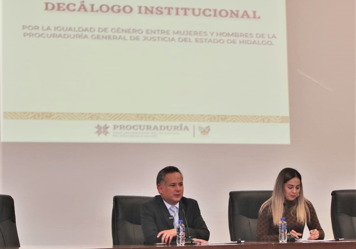 Presenta Fiscalía de Hidalgo “Decálogo por la igualdad de género entre mujeres y hombres”. Noticias en tiempo real