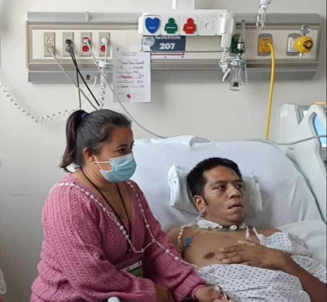 Paciente con rara enfermedad, decide contraer matrimonio en el hospital. Noticias en tiempo real