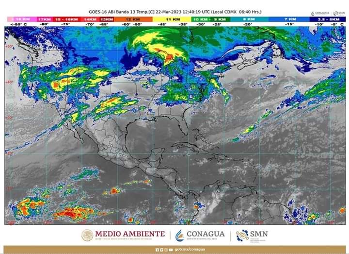 Nieve en BC y Sonora, chubascos en Chiapas, Oaxaca, Quintana Roo, Sonora y Veracruz. Noticias en tiempo real