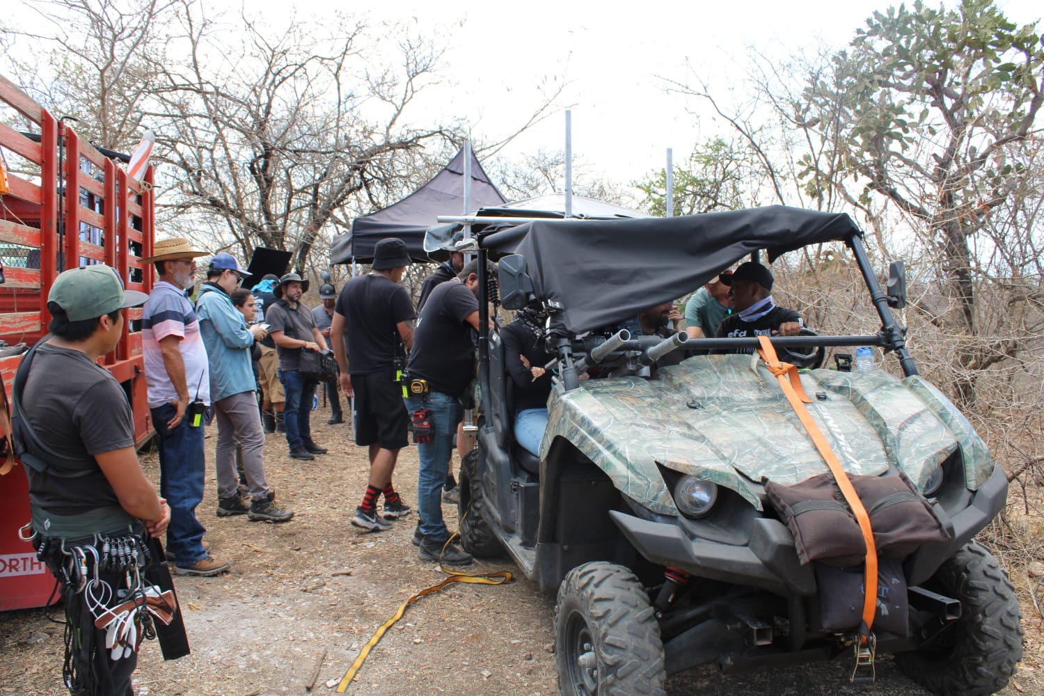 Graban en escenarios naturales de Morelos serie televisiva. Noticias en tiempo real